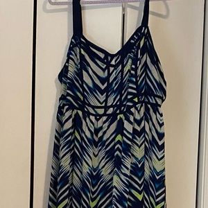 Torrid 18 Maxi slip dress